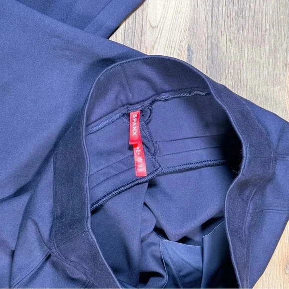 Spanx Pull on Slim Fit Pants, Navy Blue, Size S - Picture 4 of 10